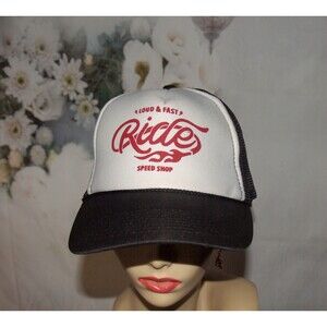 Loud & Fast RIDE Speed Shop Hat Vintage 70's Trucker Hat RARE